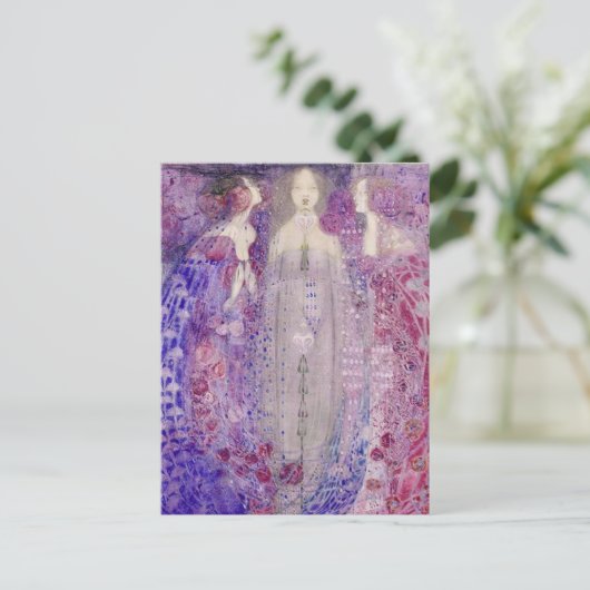 マクドナルド アールヌーボー 三つの香水 ポストカード (スタンド正面)