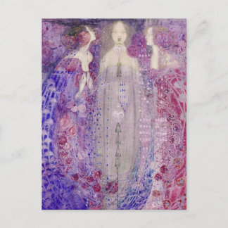 マクドナルド アールヌーボー 三つの香水 ポストカード