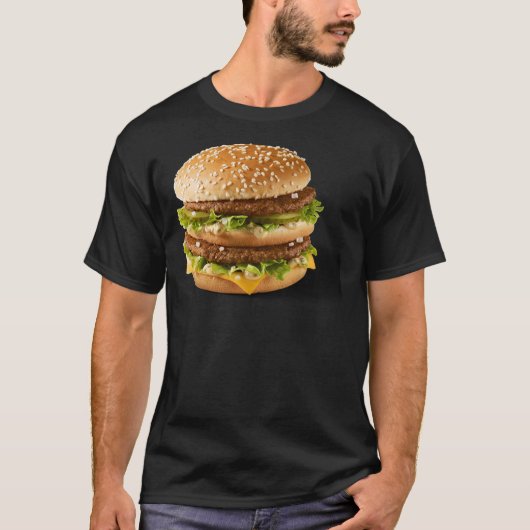 マクドナルド&X27;SビッグMac Tシャツ (正面)