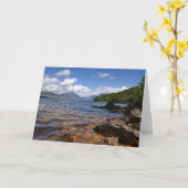 マクドナルドI湖 カード (黄色い花)