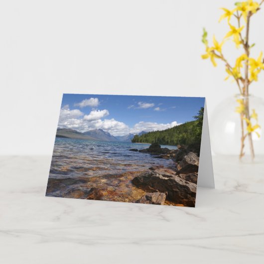 マクドナルドI湖 カード (黄色い花)