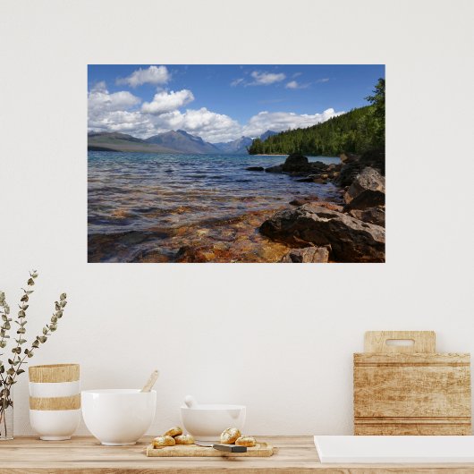 マクドナルドI湖 ポスター (キッチン)