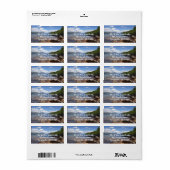 マクドナルドI湖 ラベル (フルシート)