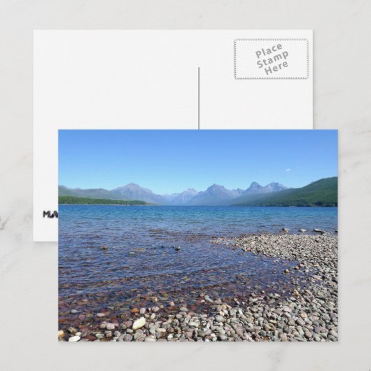 マクドナルドII湖 ポストカード (正面/裏面)