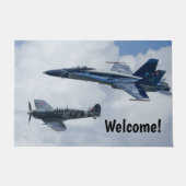 マクドネル・ダグラスCF-188Aホーネット ドアマット (正面)