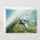 マクドネル・ダグラスF-4ファントムII ポストカード (正面/裏面)