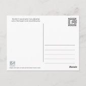 マクドネル・ダグラスMD-11ポストカード ポストカード (裏面)