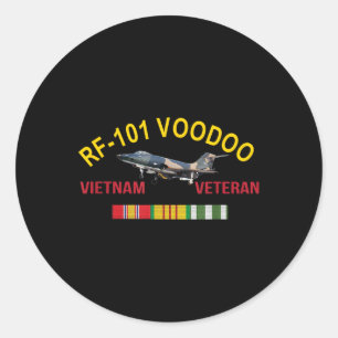 マクドネルF-101ブードゥーベトナム退役軍人Rf-101 Vood ラウンドシール