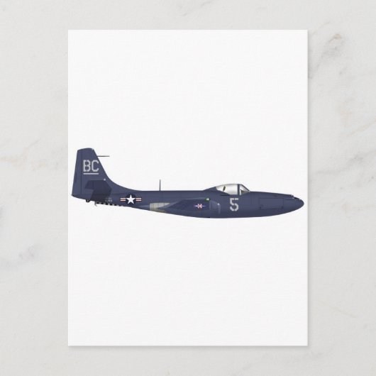 マクドネルFH-1ファントム ポストカード (正面)