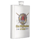 マクナウトン·クラン·バッジ フラスク (右)