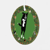 マクナブ5クリスマス メタルオーナメント (正面左)