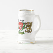 マクナマラアイリッシュシールド ビールジョッキ (正面右)