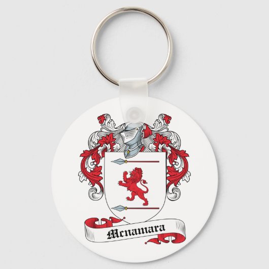 マクナマラ家紋 キーホルダー (正面)