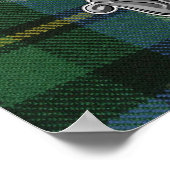 マクニールバラタータンチェック&バッジ ポスター (角)