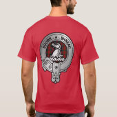 マクネイカイル氏(MacNicol/Nicolson)紋章・タータン Tシャツ (裏面)