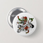 マクファーソンタータンチェックライオン 缶バッジ (正面&裏面)