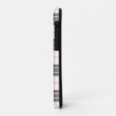 マクファーソンタータンチェック白黒プレイド Case-Mate iPhoneケース (裏面/左)