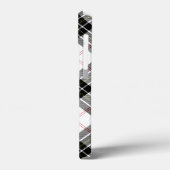 マクファーソンタータンチェック白黒プレイド Case-Mate iPhoneケース (裏面 / 左)