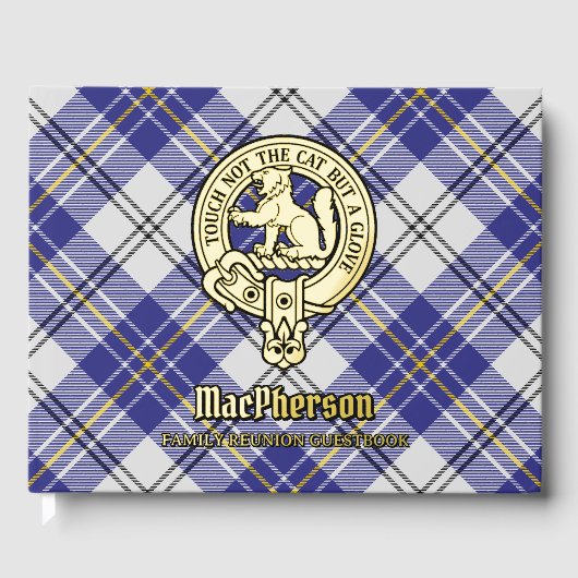 マクファーソンファミリー懇親会ゲストブック ゲストブック (正面)
