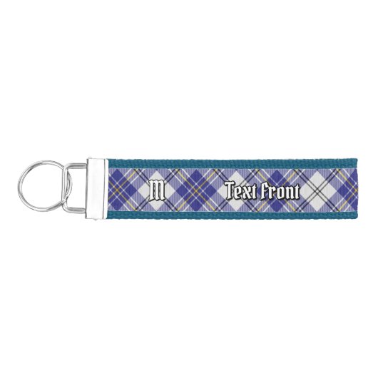 マクファーソン氏青衣タータン リストバンドキーホルダー (鍵左)
