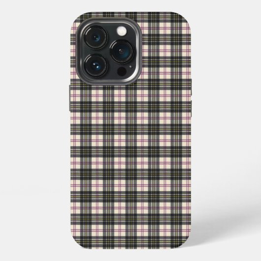 マクファーソン クラン タータン iPhoneケース (裏面)