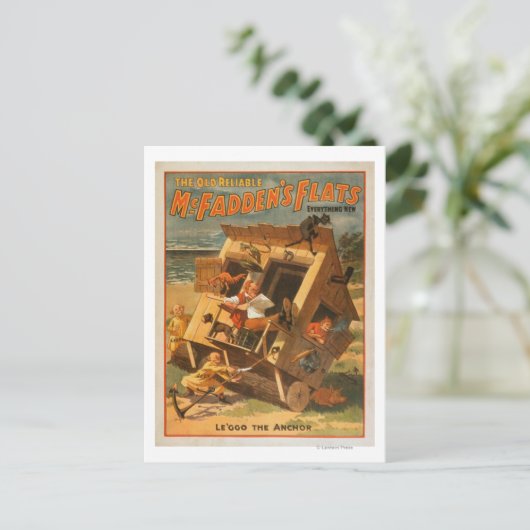 マクファーデンのフラッツ劇場ポスター ポストカード (スタンド正面)