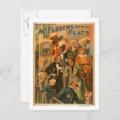 マクファーデンのフラッツ新版劇場の列 ポストカード (正面/裏面)