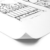 マクファーレンのCaからの鋳鉄門のデザイン ポスター (角)