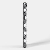 マクファーレンタータンチェック白黒プレイド Case-Mate iPhoneケース (裏面 / 右)