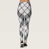 マクファーレンプレイドタータンチェックスコティッシュクランパターン レギンス (裏面)