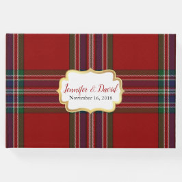 マクファーレン結婚プレイドズゲストブック ゲストブック