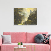 マクフィールド・パリシュ・オカシンはニコレットを捜す キャンバスプリント (インサイチュ (リビング))