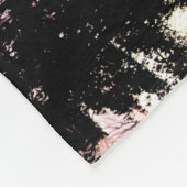 マクフルウォーターカラー風車夕べシーン フリースブランケット (角)