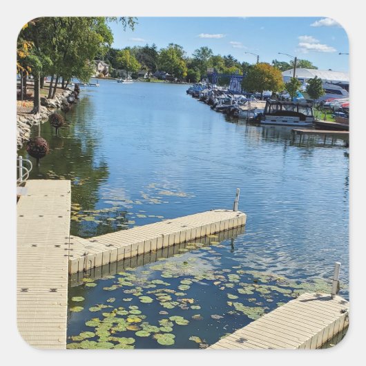 マクヘンリー、イリノイキツネリバーボートウェイ スクエアシール (正面)