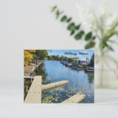 マクヘンリー、イリノイキツネリバーボートウェイ ポストカード (スタンド正面)