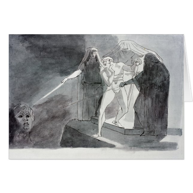 マクベスおよび武装した頭部 (正面横)