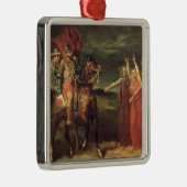 マクベスおよび3人の魔法使い1855年 メタルオーナメント (右)