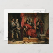 マクベスが殺し屋に指示を出す ポストカード (正面/裏面)