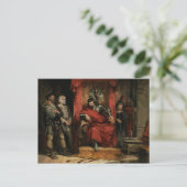 マクベスが殺し屋に指示を出す ポストカード (スタンド正面)