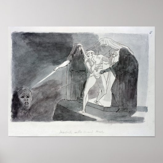 マクベスと武装首 ポスター (正面)