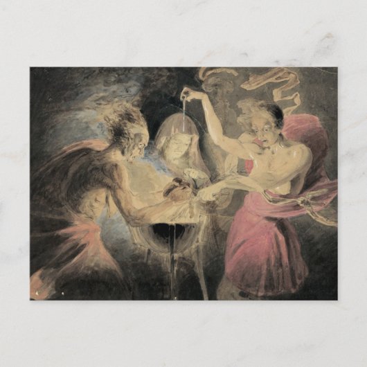マクベスの魔女 ポストカード (正面)