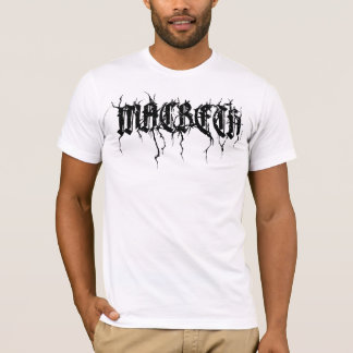 マクベスのTシャツのドイツ体 Tシャツ