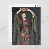 マクベス夫人 ポストカード (正面/裏面)