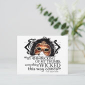 マクベス引用文 ポストカード (スタンド正面)