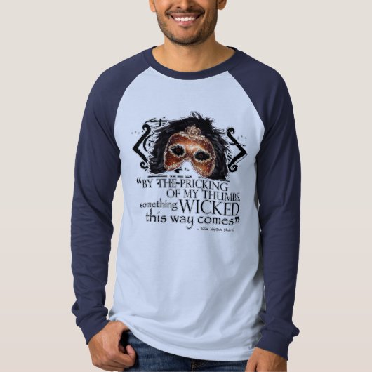 マクベス引用文 Tシャツ (正面)