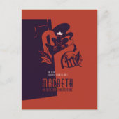 マクベス・ウィリアム・シェイクスピア ポストカード (正面)
