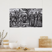 マクベス、バンクオと三人の魔女 ポスター (キッチン)