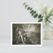 マクベス、バンクオ、ヒースの三人の魔女 ポストカード (スタンド正面)