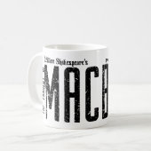 マクベス-ペーパー翼の劇場-コーヒーカップ コーヒーマグカップ (正面左)