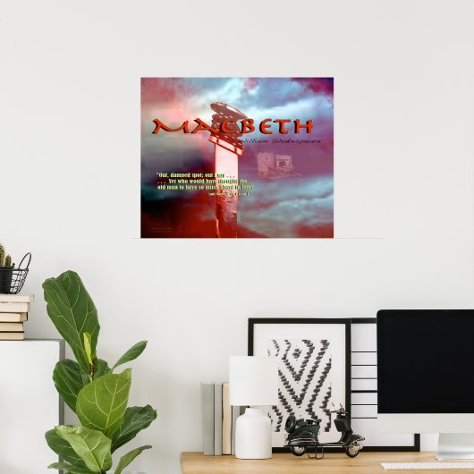 マクベス ポスター (ホームオフィス)